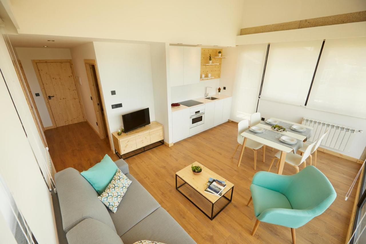 Apartamentos Arumes do Mar e Montaña - Viveiro Exterior foto